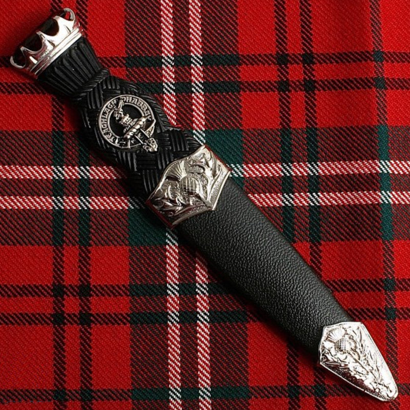 Tweed Outfit with Clan Crest Accessories