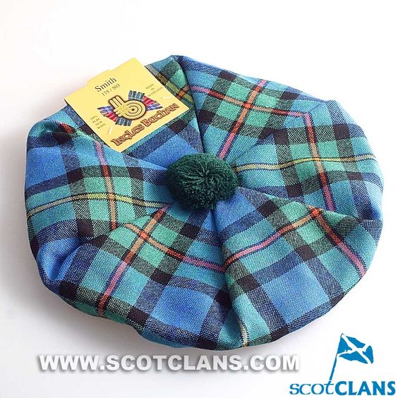 Pure Wool Tam in Smith Ancient Tartan