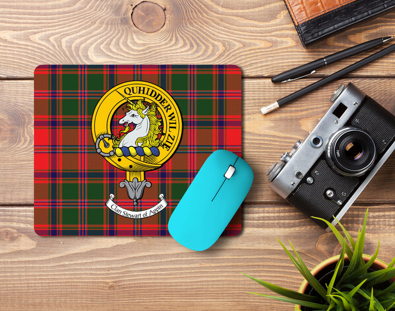 Stewart of Appin Clan Crest Mouse Pad