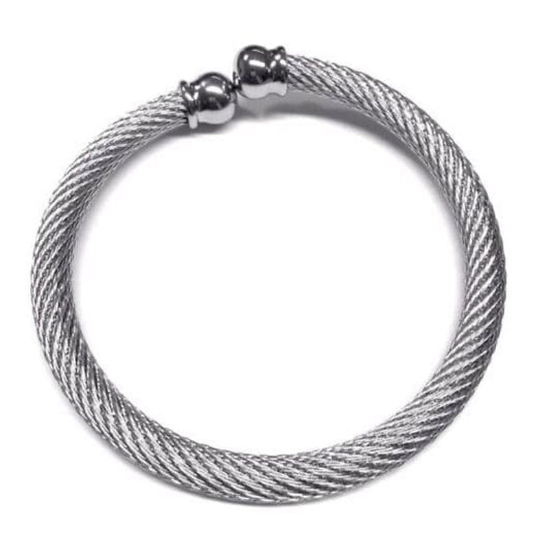 Celtic Stainless Steel Torque Bangle
