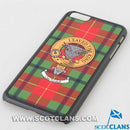 Turnbull Tartan and Clan Crest iPhone Rubber Case - 4 - 7