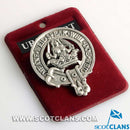 Urquhart Clan Crest Badge in Pewter