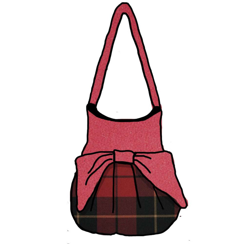 Wallace Red Weathered Effie Bag