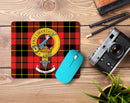 Wallace Clan Crest Mouse Pad