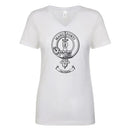 Clan Crest Ladies Outline T-Shirt (Lady Fit)